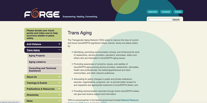 The Transgender Aging Network